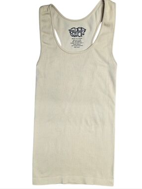 💋Lip Stick Brand Womens Ribbed Tank OS
